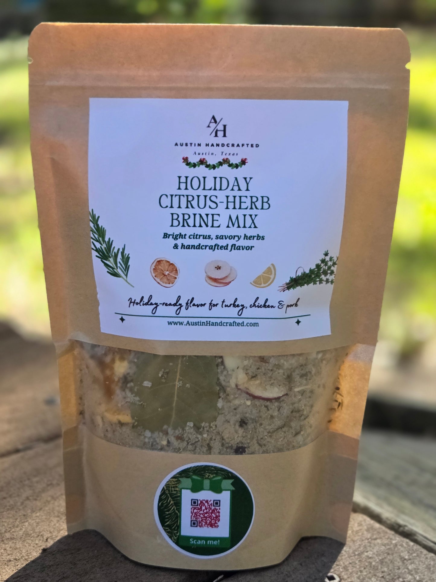 Holiday Citrus Herb Brine Mix | Unforgettable Flavor