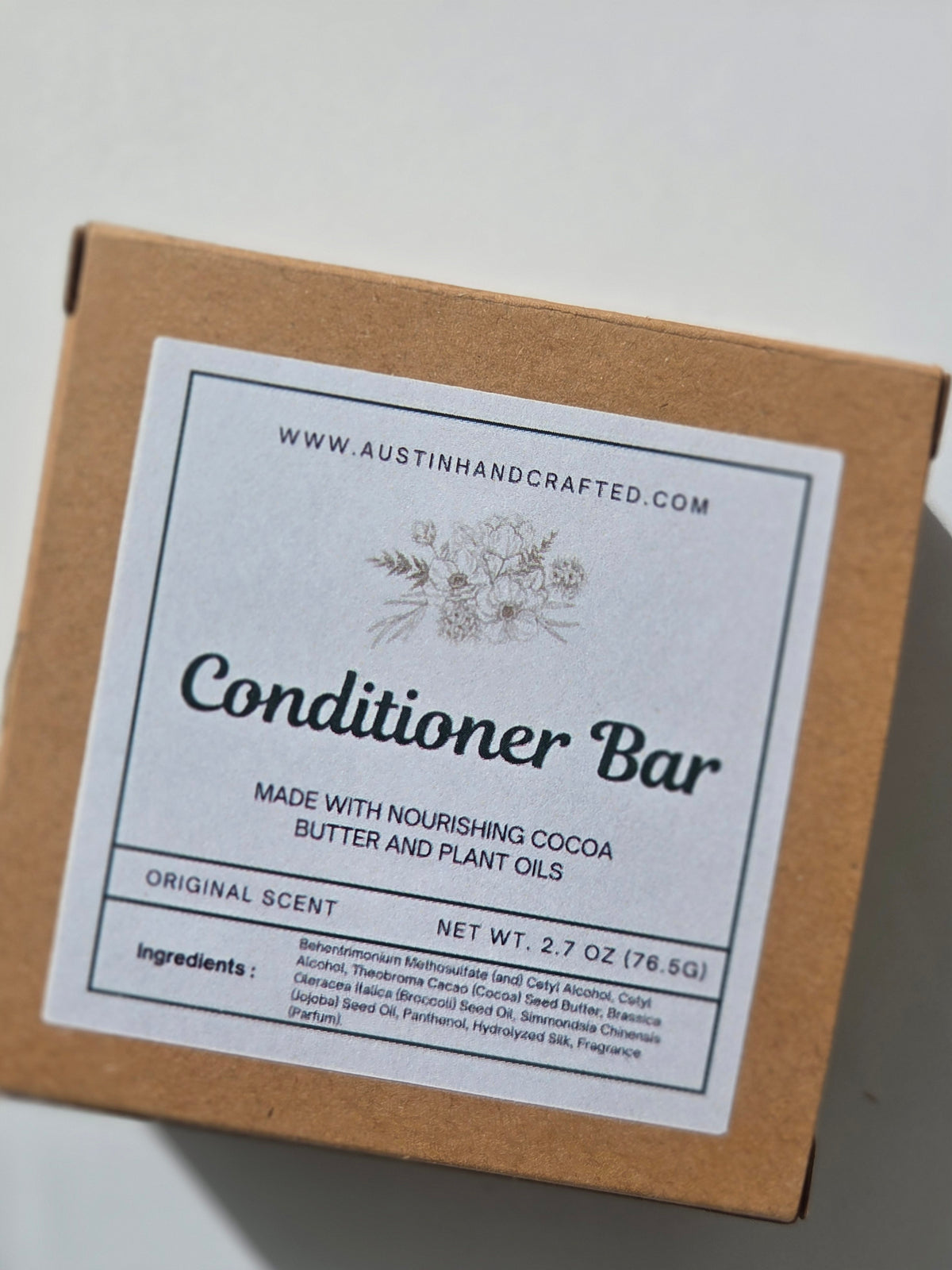Solid Conditioner Bar - Detangling Hair Conditioner